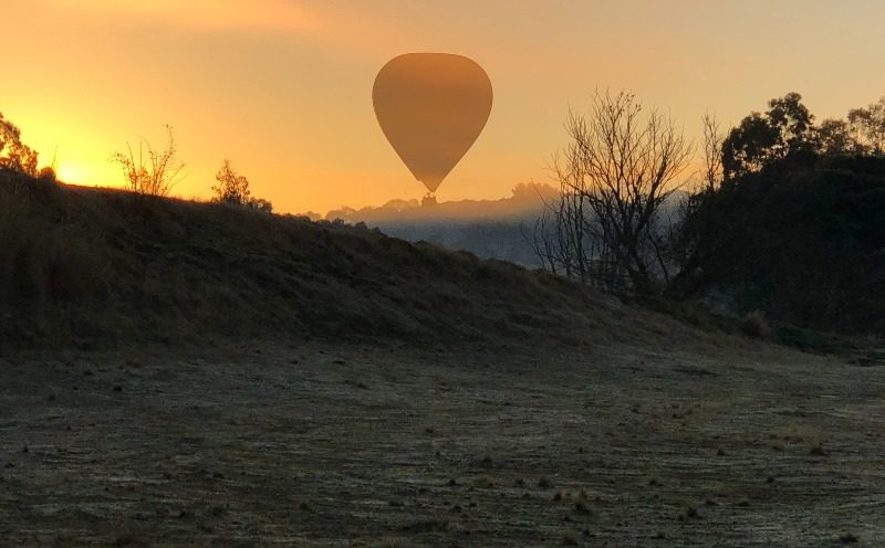 Magnificent gift for a loved one, a balloon flight