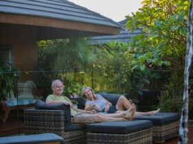 Pool deck lounges