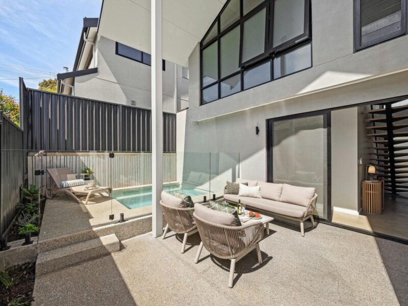Outdoor Seating Area, Heated Pool, & BBQ Grill