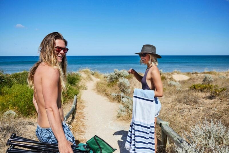 Couple on Binningup Beach