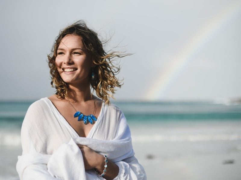 jewellery model at Blue haven