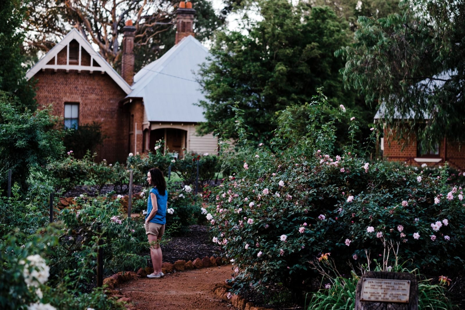 Heritage gardens, dusk, explore, nature, history