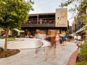 Karrinyup Shopping Centre West Deck alfresco dining day time