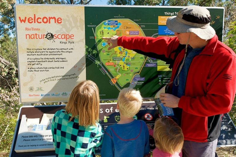 Rio Tinto Naturescape Kings Park, Perth, Western Australia