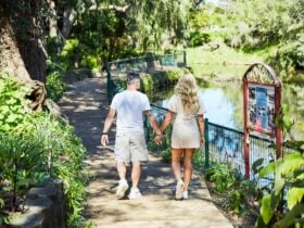 River walk in Stirling Cottage Gardens, Harvey Western Australia