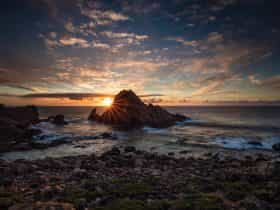 Sugarloaf Rock at sunset