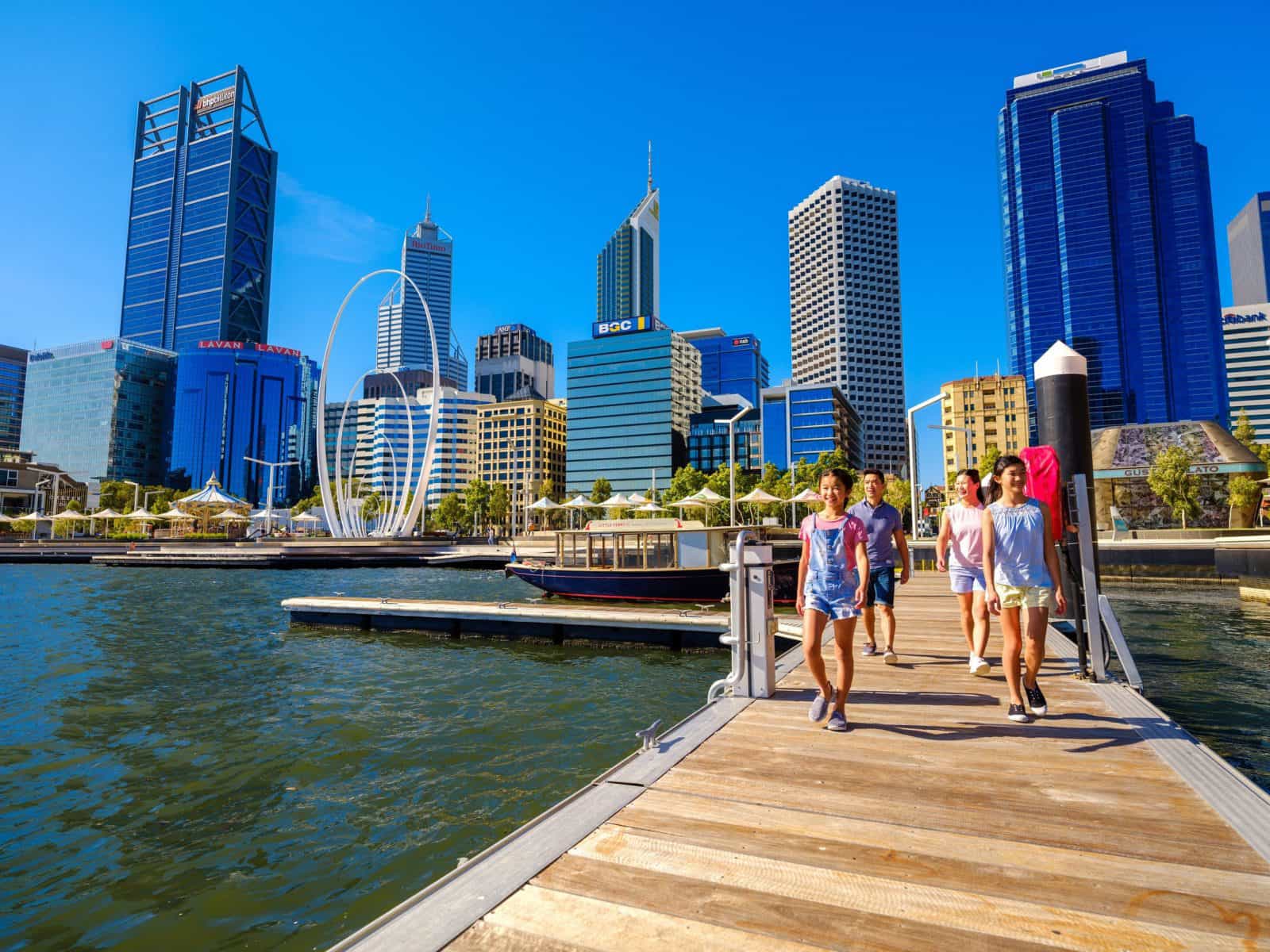 Swan River Walk Trail, Perth, Western Australia