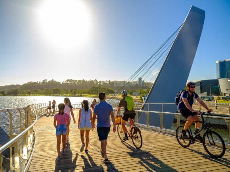 Swan River Walk Trail, Perth, Western Australia
