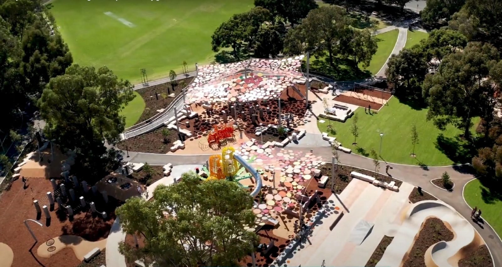 Wellington Square Park and Playground (Moort-ak Waadiny), East Perth, Western Australia