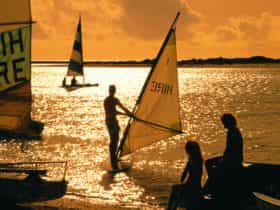 Windsurfing and Surfing, Geraldton, Western Australia