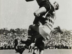 Western Australian National Football League versus Victoria. 1957