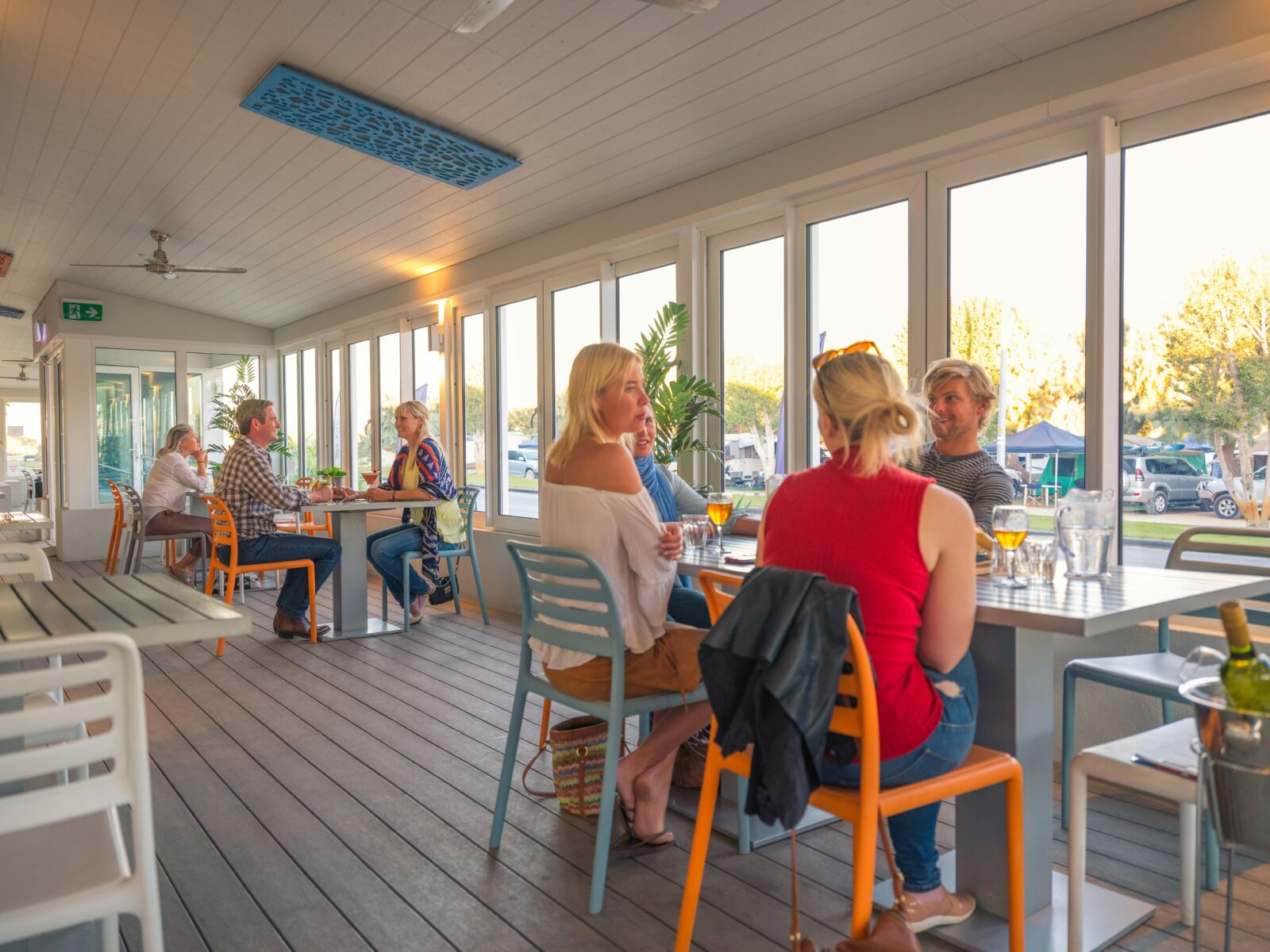 Air-conditioned terrace