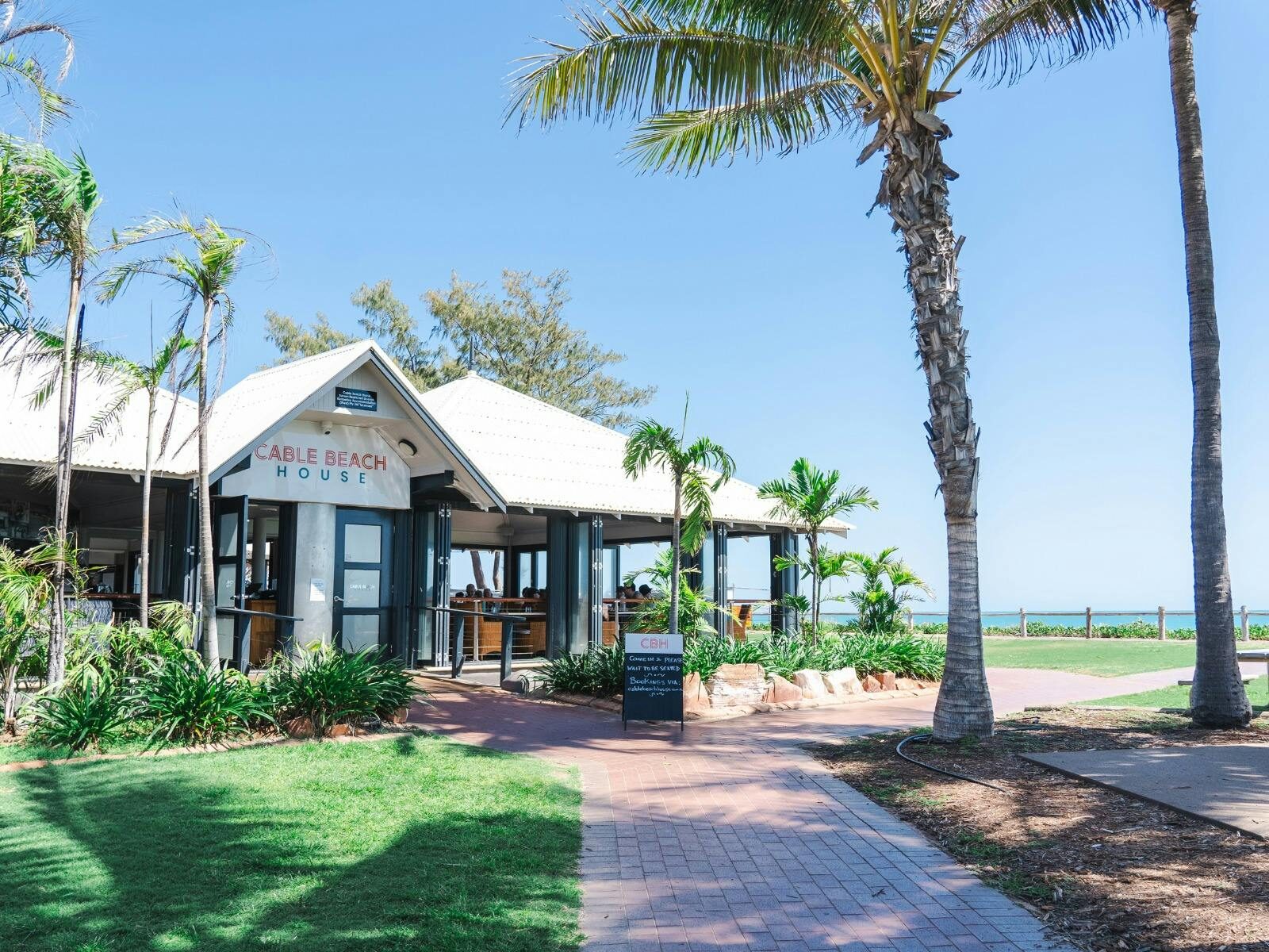 Front Entrance to Cable Beach House