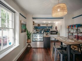 The interior space at The Old Post Office Cafe - Busselton