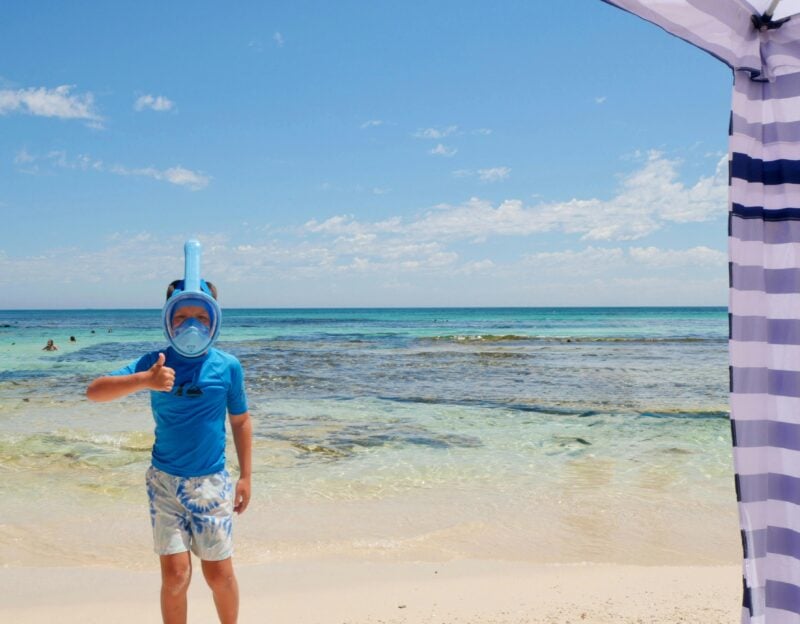 Full face snorkel kids