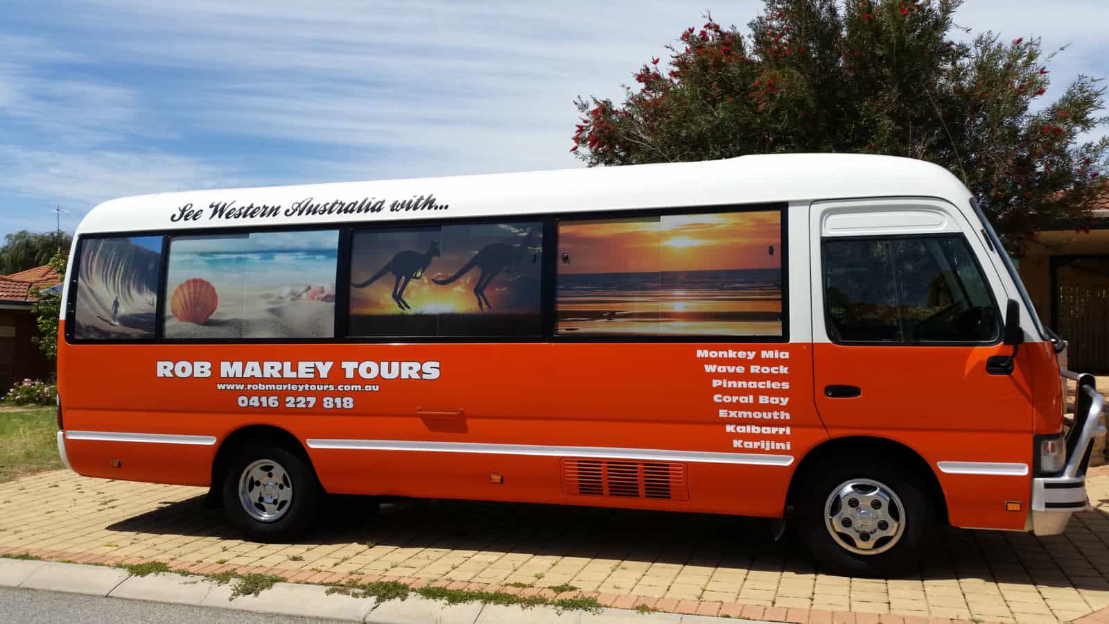 Rob Marley Tours, Currambine, Western Australia